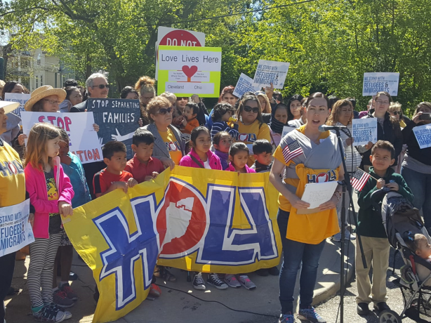 HOLA Ohio group protest